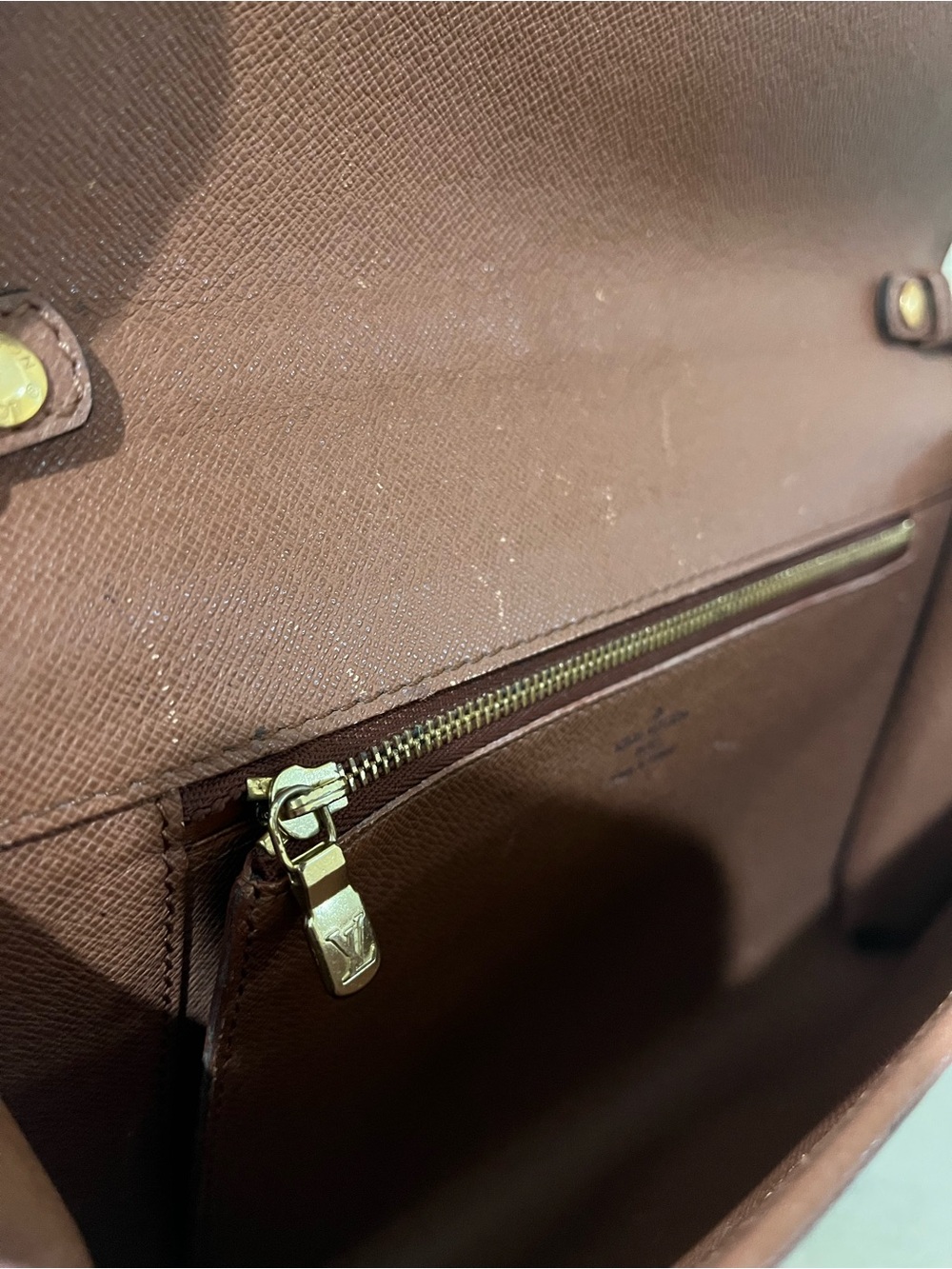 LOUIS VUITTON MONOGRAM BORDEAUX CROSSBODY SHOULDER BAG VINTAGE - Picture 12 of 16